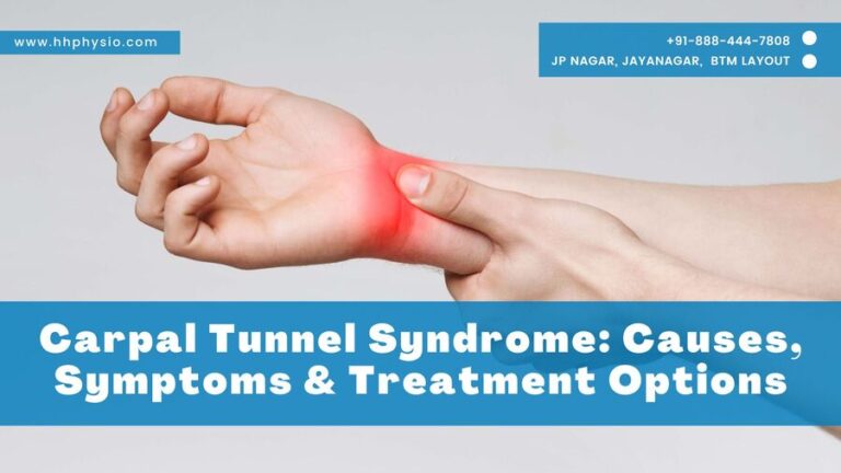 Carpal Tunnel Syndrome: Causes, Symptoms, and Treatment Options